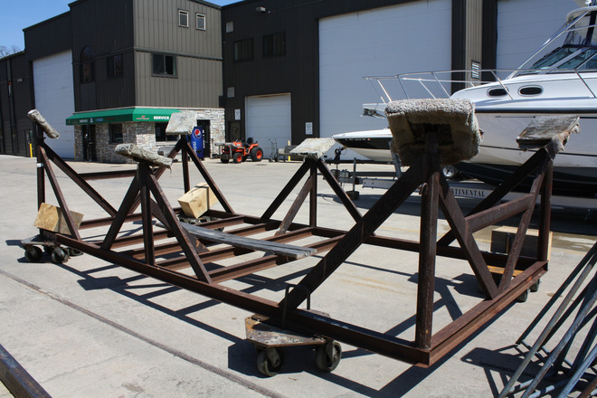 Cost of on sale boat cradle