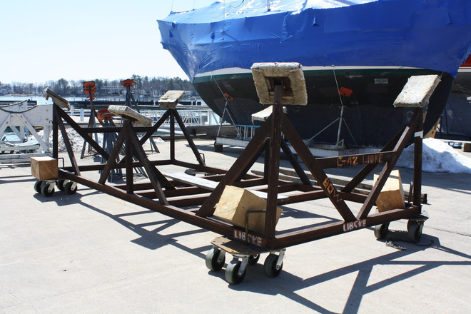 Cost of boat cradle online