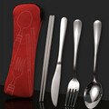 Liquidation/Wholesale Lot: 60sets Cutlery Set 4Pcs/set Steel Knife Fork Spoon