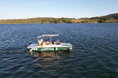 Rent per hour:  Azibo Solar Boat
