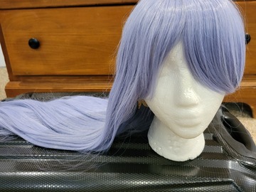 Selling with online payment: Light purple wig