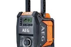 For Rent: AEG 18V / 240V Hybrid Bluetooth Jobsite Radio
