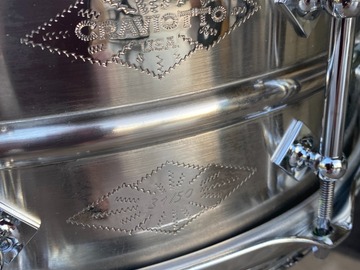VIP Member: Reduced! $4000 OBO Craviotto AK Diamond Series NOB engraved snare