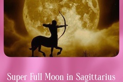 Selling: Super Full Moon in Sagittarius Email Reading 