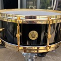 Selling with online payment: Reduced $550 OBO  Gretsch 5"x14" 120th Ann. Black w Gold hdwr