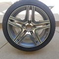 Selling: Mercedes 17x8 replica AMG wheels G63 ML63 C63
