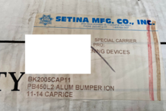 Selling with online payment: Setina Push Bumper PB450L2 blue ION Chevy Caprice 2011 to 2014