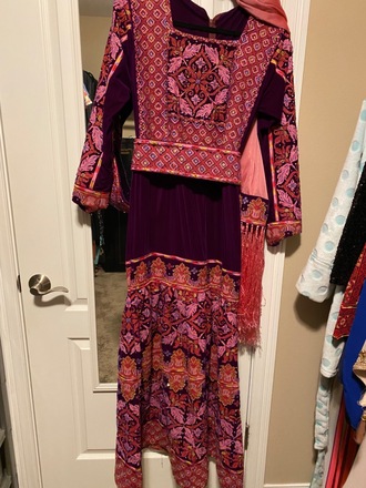 Thobe sitti Palestinian thobe for sale for henna and weddings