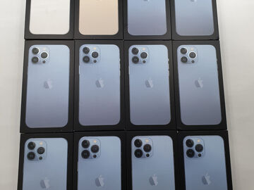 Bulk Lot (Liquidation & Wholesale): Lot of 12 new Apple iPhone 13 Pro Max A2484 128GB