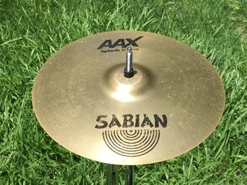 VIP Member: $130 OBO Sabian AAX Splash cymbal -John Dittrich