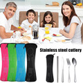 Buy Now: 60 Sets Cutlery Set 4Pcs/set Steel Knife Fork Spoon 