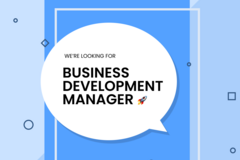 Вакансії: Business development and Sales manager