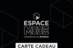 Vente: Carte cadeau EspaceMode.be (25€)