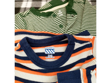 Selling with online payment: 18m Bundle of Thermal Knit Shirts - Old Navy/Jumping Beans