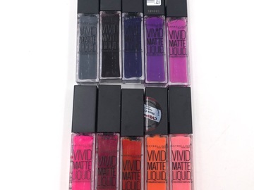 Liquidation/Wholesale Lot: 25 Maybelline Vivid Matte Liquid Lipsticks