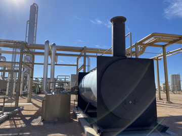 Project: Gas plant heater and interconnecting piping install