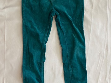 Selling with online payment: Gymboree 12 Meadow Walk Cord Pants Skinny Corduroy Green
