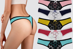 Liquidation/Wholesale Lot: 108X Ladies Sexy Cotton Lace Thongs Briefs Lot