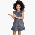 Selling with online payment: $60 Crewcuts 6 6X Smocked Blue Elephant Mini Dress Ruffle 