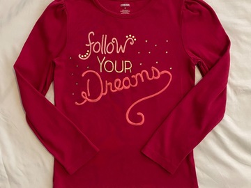 Selling with online payment: Gymboree 8 Star Of The Show Tee Shirt Top Follow Your Dreams