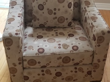 Selling: Two Side Chairs with Accent Pillows