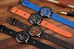 Buy Now: 100PCS Mixed Style Quartz Leather Watches For Men