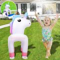 Liquidation/Wholesale Lot: Outdoor Inflatable Unicorn Sprinkler–Super High Spray Water Spray