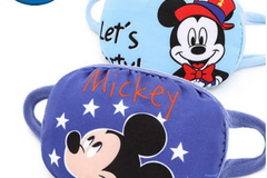 Liquidation/Wholesale Lot: 20PC Children Cartoon Dustproof Mickey Mask With 2 Filters