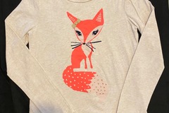 Selling with online payment: Gymboree 12 Woodland Wonder Glitter Fox Tee Shirt Top