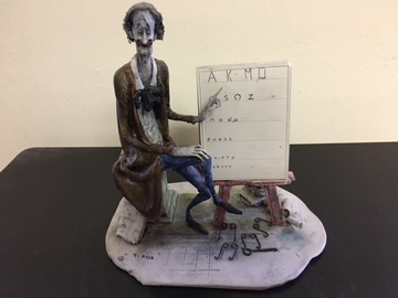 Selling with online payment: Lo Scricciolo Eye Doctor Figurine by G. Duso - MAKE OFFER!