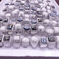 Liquidation/Wholesale Lot: 30pcs Retro Rhinestone Men's Ring Jewelry 