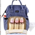 Liquidation/Wholesale Lot: KayBaby Large Changing Backpack Bag -BLUE 