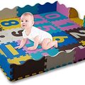Liquidation/Wholesale Lot:  Baby Play Mat with Safe Fence Extra Large Foam Tiles – Item#5389