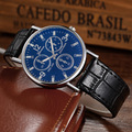 Liquidation/Wholesale Lot: 28Pcs Fashion Men's Leather Quartz Watches