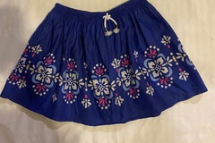 Selling with online payment: Gymboree 10 Desert Dreams Blue Circle Skirt Floral 