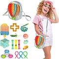 Liquidation/Wholesale Lot: 15 Piece Sensory Fidget Toys Set with Balloon Pop Bag – Item#5404