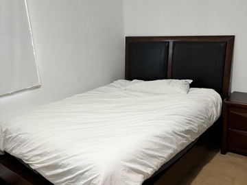 Selling: Real Wood Queen Bed Frame 