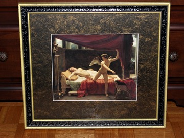 Selling: Cupid & Psyche by François-Edouard Picot | Framed Art Rea