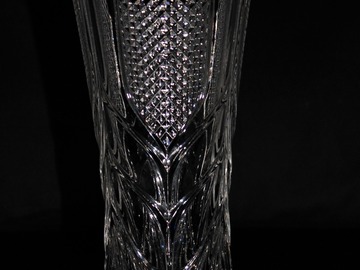 Selling: Arc France Glass Vase | Vintage Textured Glass Vase 