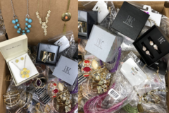 Liquidation/Wholesale Lot: 200 pieces TREASURE TROVE OF JEWELRY Necks, Bracelets &Earrings