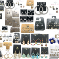 Liquidation/Wholesale Lot: 200 pair Name Brands + Designer Earring Lot -lots different style