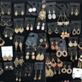Liquidation/Wholesale Lot: 100 Pair Sample Earrings by Gennaro Gorgeous Each pair different