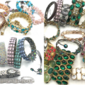 Liquidation/Wholesale Lot: 50 pcs High End Boutique Bracelets Over 100 different styles!!