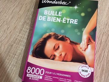 Vente: Coffret Wonderbox "Bulle de bien être" (39,90€)