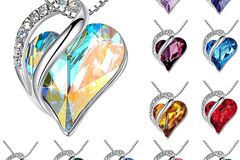 Liquidation/Wholesale Lot: 120pcs Women Luxury Crystal Necklace
