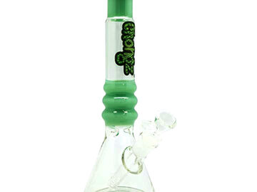 Post Now: Chongz “Greenpoint Gothic” 29cm Glass Bong – Jade Green