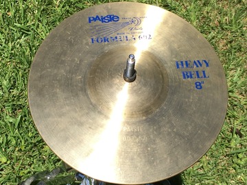 VIP Member: Paiste Formula 602 8" Heavy Bell signed & played by John Dittrich