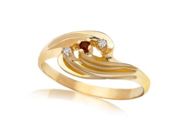 Liquidation/Wholesale Lot: 10 Genuine Diamond & Ruby Rings Sizes 6 thru 10- Below Wholesale!