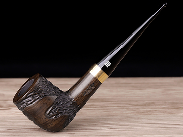 Post Now: Carved Tobacco Pipe