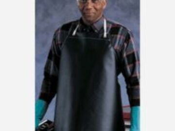 Post Now: Ansell 56-512 Black 33" x 45" Heavy Weight Apron